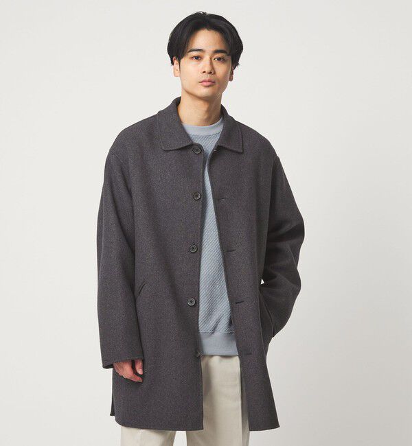 UNITED ARROWS green label relaxing「ウールナイロン リバー ステンカラーコート」|ステンカラーコート|