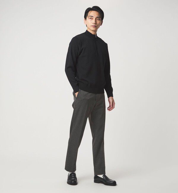 UNITED ARROWS green label relaxing「ポリエステルツイル スタンダード アジャスター スラックス」|スラックス|