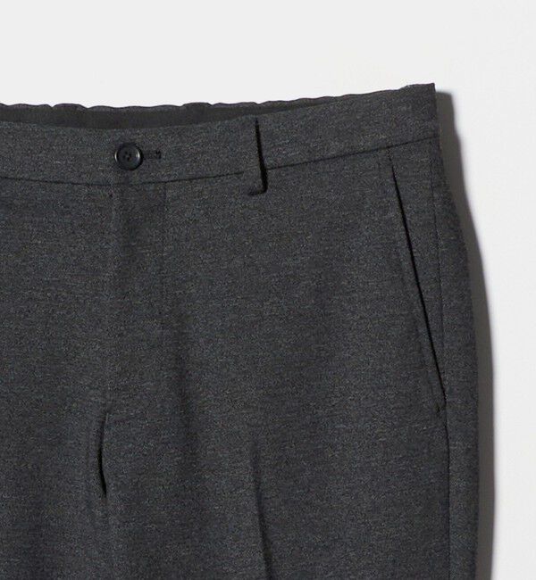 UNITED ARROWS green label relaxing「エブリット TRPU ジャカード ジャージー スタンダード イージー スラックス -ウォッシャブル・ストレッチ-」|スラックス|