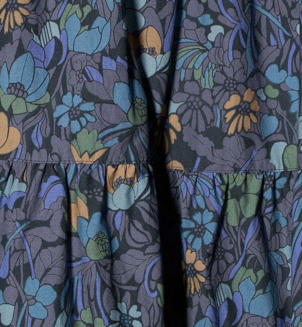 UNITED ARROWS green label relaxing「LIBERTY ティアード ブラウス」|シャツ・ブラウス|