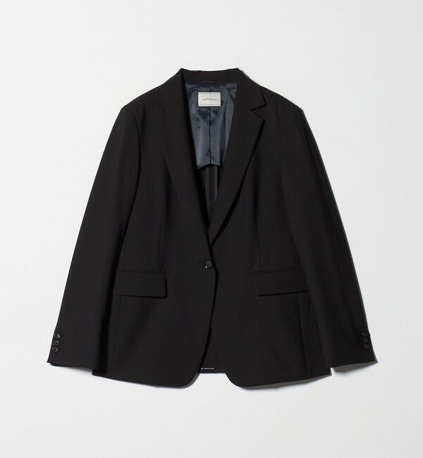 UNITED ARROWS green label relaxing「［size SHORTあり］カチリラ シングル テーラード ジャケット ブラック 」|テーラードジャケット|