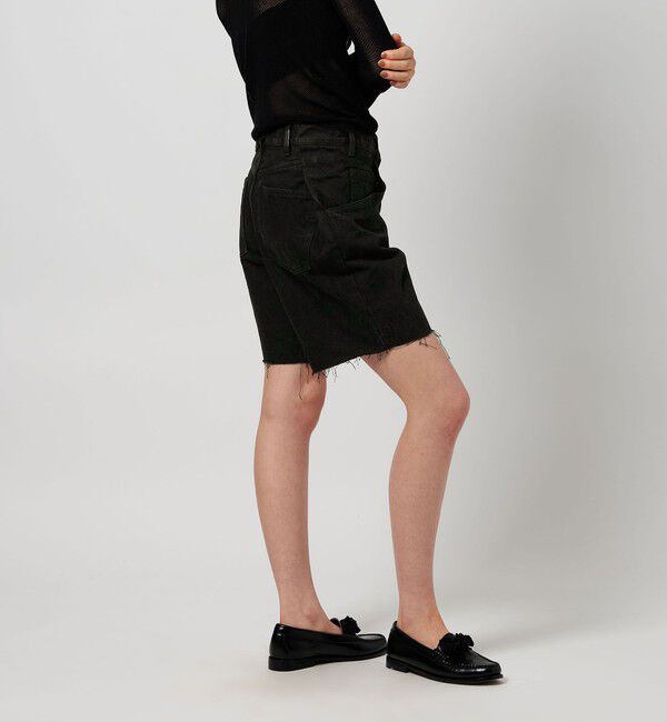 ATTISESSION「＜ATTISESSION＞ハーフ デニム パンツ/ブラック」|その他|