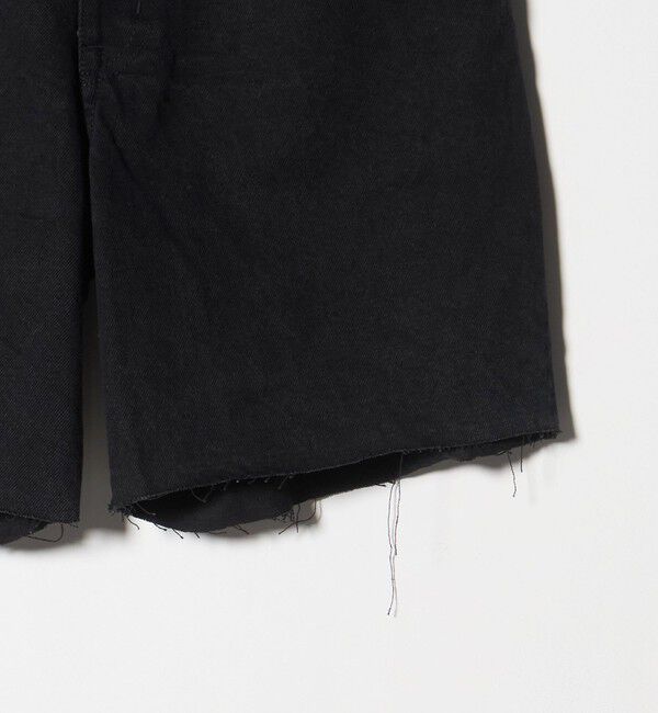 ATTISESSION「＜ATTISESSION＞ハーフ デニム パンツ/ブラック」|その他|