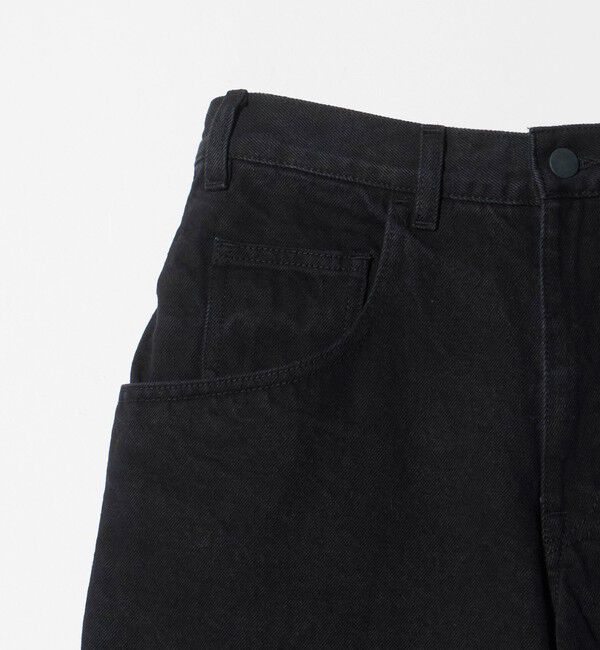 ATTISESSION「＜ATTISESSION＞ハーフ デニム パンツ/ブラック」|その他|