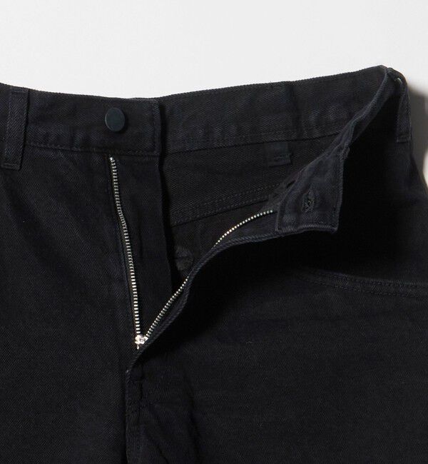 ATTISESSION「＜ATTISESSION＞ハーフ デニム パンツ/ブラック」|その他|