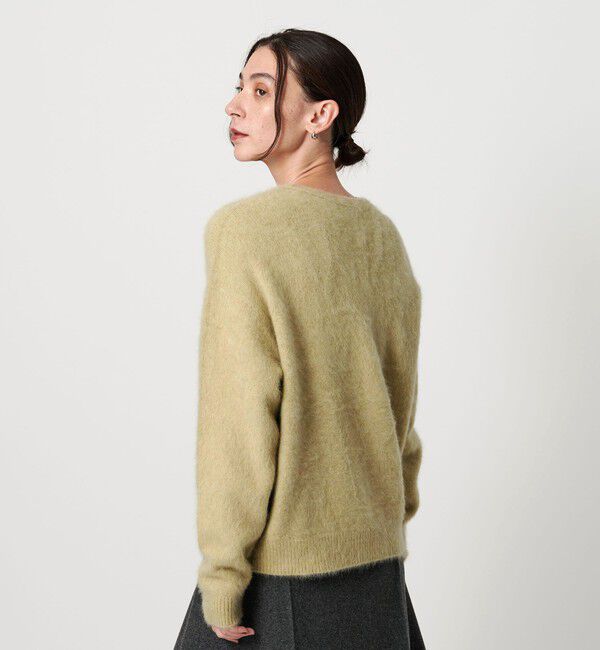 フォックスカシミヤブレンド Vネックニットプルオーバー（BEAUTY&YOUTH