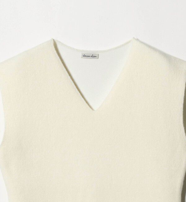 STEVEN ALAN「＜Steven Alan＞ウール カシミヤ ロング ベスト」|ニット・セーター|