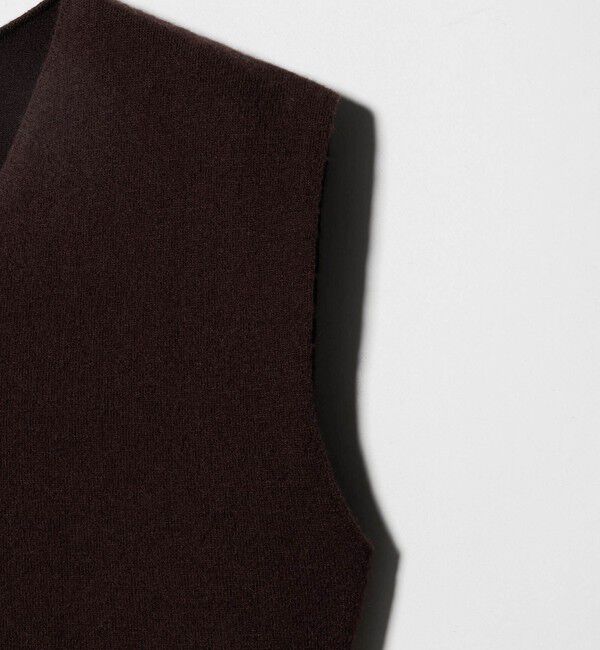 STEVEN ALAN「＜Steven Alan＞ウール カシミヤ ロング ベスト」|ニット・セーター|