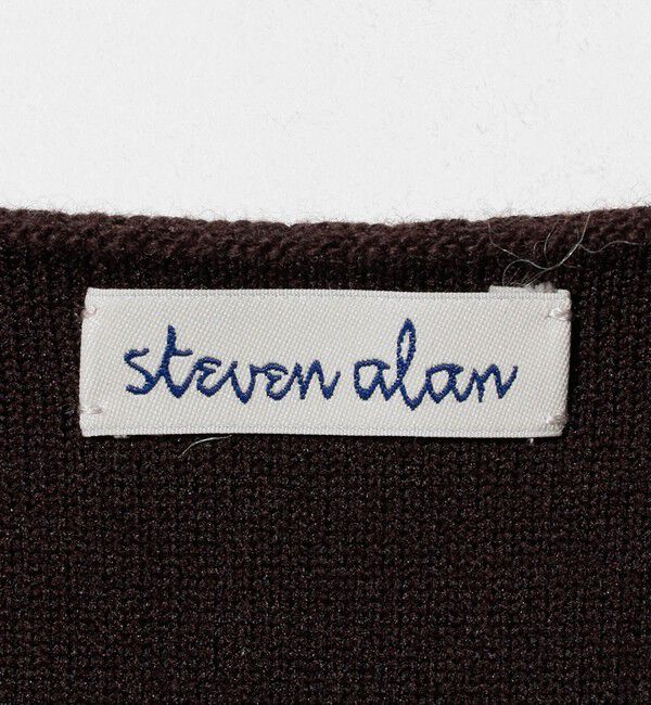 STEVEN ALAN「＜Steven Alan＞ウール カシミヤ ロング ベスト」|ニット・セーター|