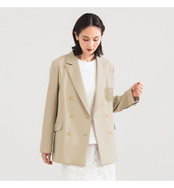 Demi-Luxe BEAMS 「ソフト ボクシー ジャケット＊」|ダッフルコート|