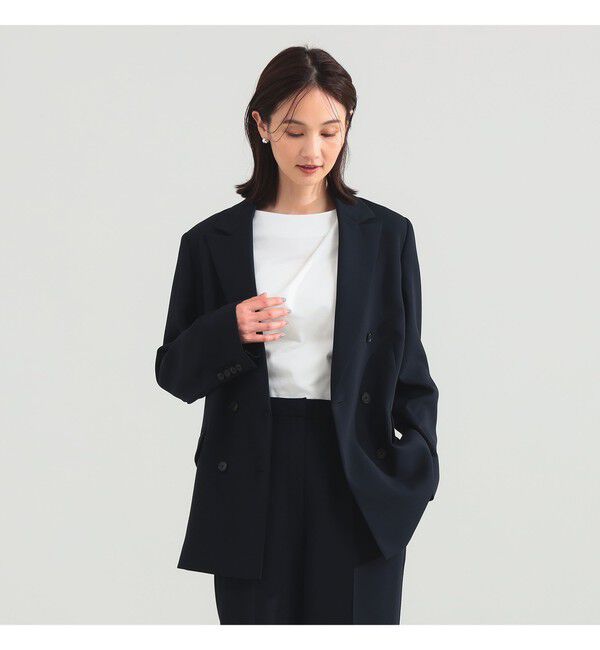 Demi-Luxe BEAMS 「ソフト ボクシー ジャケット＊」|ダッフルコート|