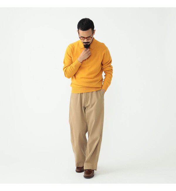 BEAMS PLUS「BEAMS PLUS / 9ゲージ ニット ポロ」|ポロシャツ|