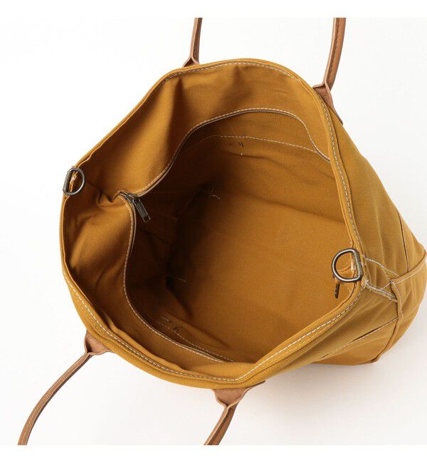 BEAMS PLUS「L.L.Bean / 別注 Deep Bottom Leather Handle Zip Tote L」|その他|