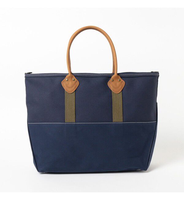 BEAMS PLUS「L.L.Bean / 別注 Deep Bottom Leather Handle Zip Tote L」|その他|