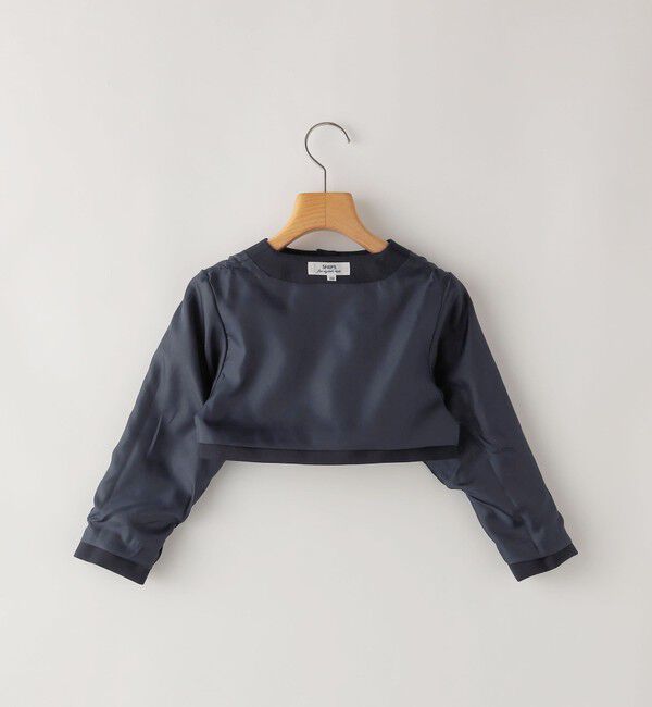 SHIPS KIDS「SHIPS KIDS:110～130cm / セレモニー ストレッチ ボレロ」|ボレロ|