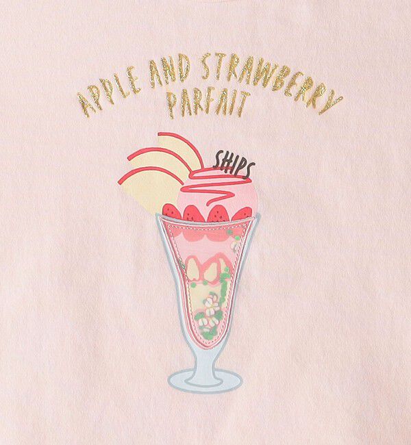 SHIPS KIDS「SHIPS KIDS:80～90cm / スイーツ モチーフ 半袖 TEE」|Tシャツ・カットソー|