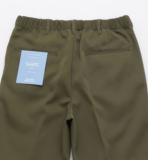 SHIPS Colors 「SHIPS Colors:〈洗濯機可能〉ワイド チノ ショーツ」|その他|