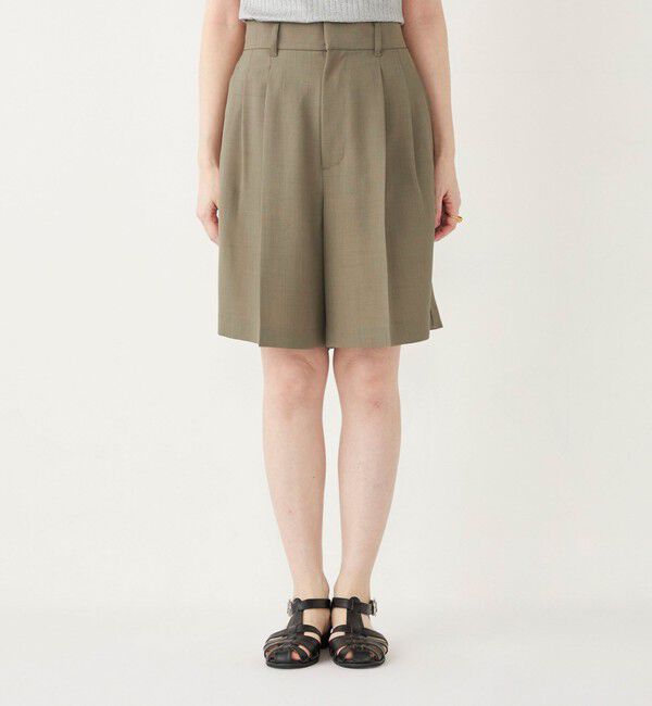 SHIPS Colors 「SHIPS Colors:〈手洗い可能〉クリスピー タック ショーツ(セットアップ対応可能)」|その他|