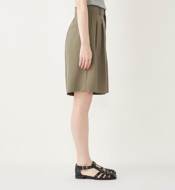 SHIPS Colors 「SHIPS Colors:〈手洗い可能〉クリスピー タック ショーツ(セットアップ対応可能)」|その他|