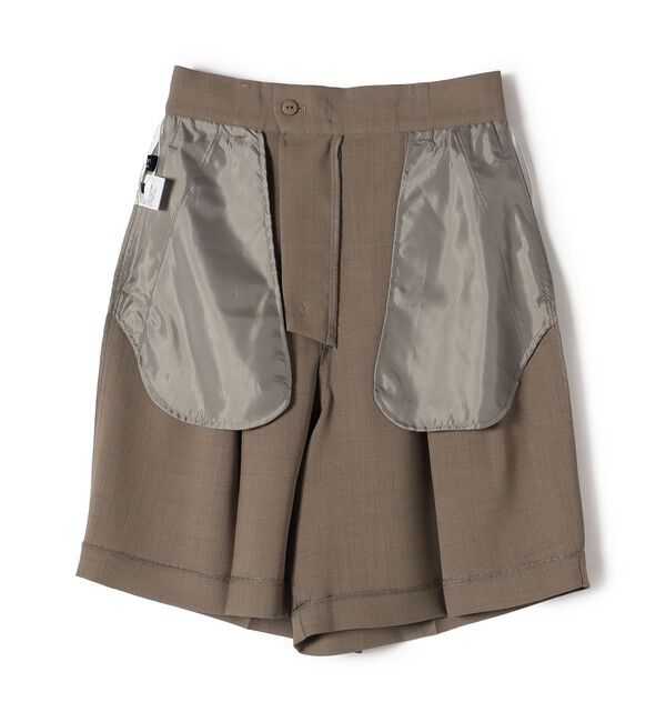 SHIPS Colors 「SHIPS Colors:〈手洗い可能〉クリスピー タック ショーツ(セットアップ対応可能)」|その他|