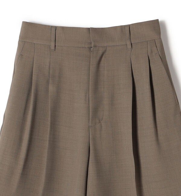 SHIPS Colors 「SHIPS Colors:〈手洗い可能〉クリスピー タック ショーツ(セットアップ対応可能)」|その他|