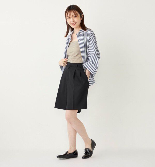 SHIPS Colors 「SHIPS Colors:〈手洗い可能〉クリスピー タック ショーツ(セットアップ対応可能)」|その他|