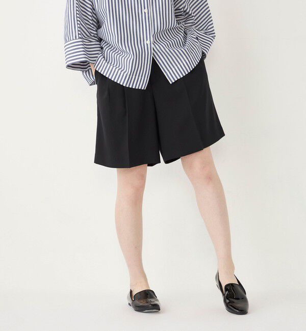 SHIPS Colors 「SHIPS Colors:〈手洗い可能〉クリスピー タック ショーツ(セットアップ対応可能)」|その他|