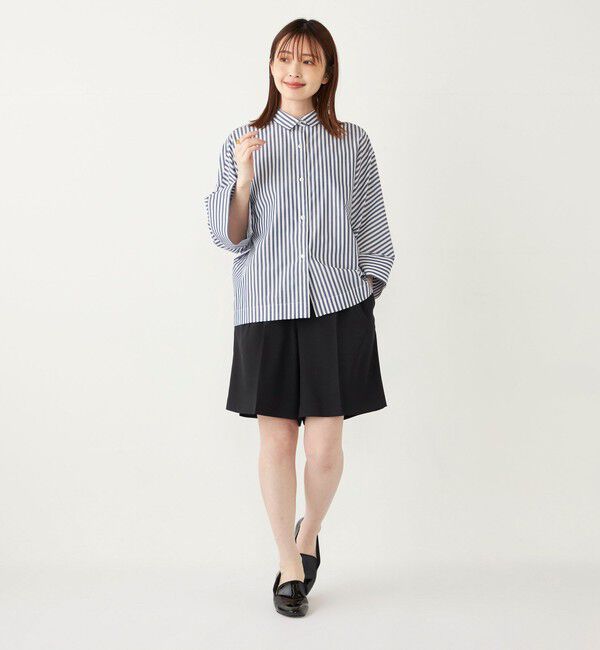 SHIPS Colors 「SHIPS Colors:〈手洗い可能〉クリスピー タック ショーツ(セットアップ対応可能)」|その他|