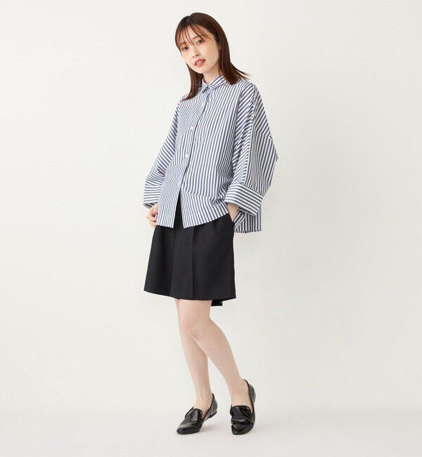 SHIPS Colors 「SHIPS Colors:〈手洗い可能〉クリスピー タック ショーツ(セットアップ対応可能)」|その他|