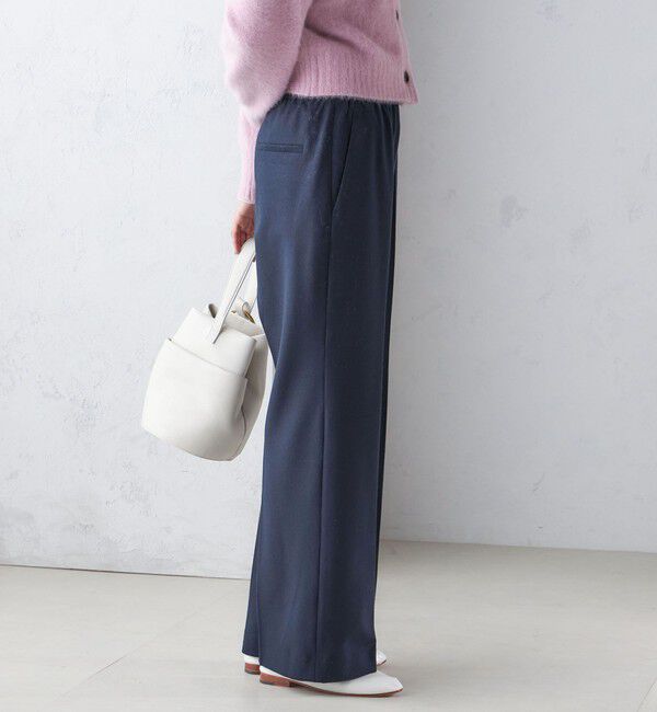 SHIPS for women「〈手洗い可能〉両面起毛 セミフレア パンツ」|その他|