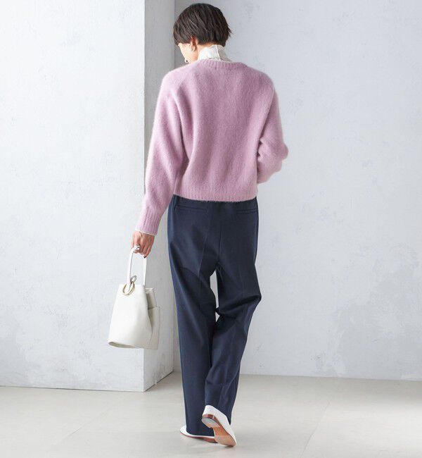 SHIPS for women「〈手洗い可能〉両面起毛 セミフレア パンツ」|その他|