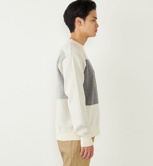 SHIPS Colors 「SHIPS Colors:〈洗濯機可能〉総柄 ジャカード ニット」|ニット・セーター|