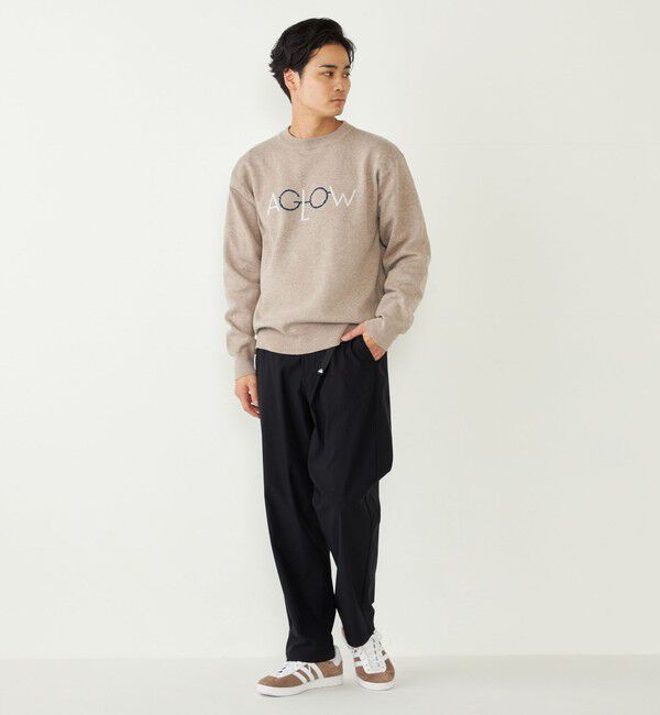 SHIPS Colors 「SHIPS Colors:〈洗濯機可能〉総柄 ジャカード ニット」|ニット・セーター|