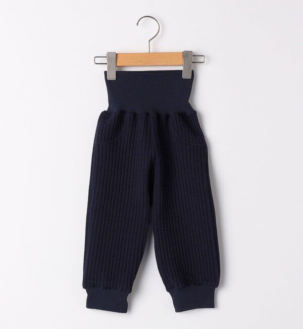 SHIPS KIDS「SHIPS KIDS:80～90cm / キルト パンツ」|その他|ネイビー