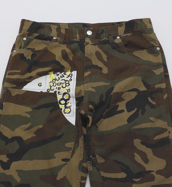 SHIPS「NOMARHYTHM TEXTILE: SIGN PRINT WORK PANTS」|その他|