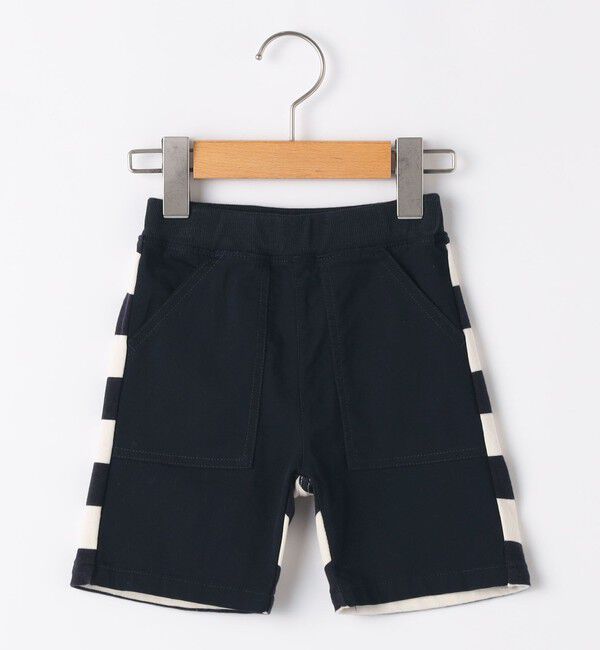 SHIPS KIDS「SHIPS KIDS:80～90cm / バック ボーダー ショーツ」|その他|ネイビー