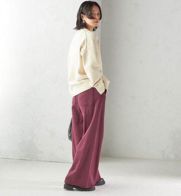 SHIPS for women「【SHIPS別注】LOGAN KNITTING MILLS:〈洗濯機可能〉プリント パンツ」|その他|