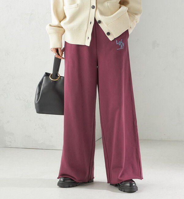 SHIPS for women「【SHIPS別注】LOGAN KNITTING MILLS:〈洗濯機可能〉プリント パンツ」|その他|