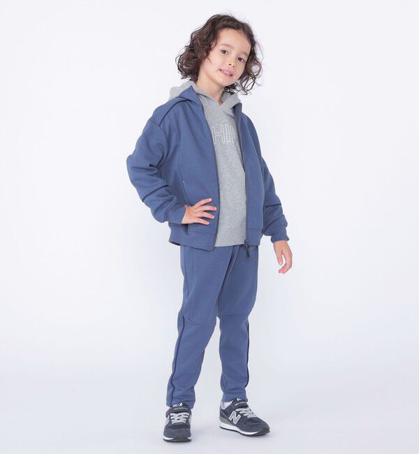 SHIPS KIDS「SHIPS KIDS:110～130cm /リブ スタンド トラックジャケット」|スウェット・ジャージ|