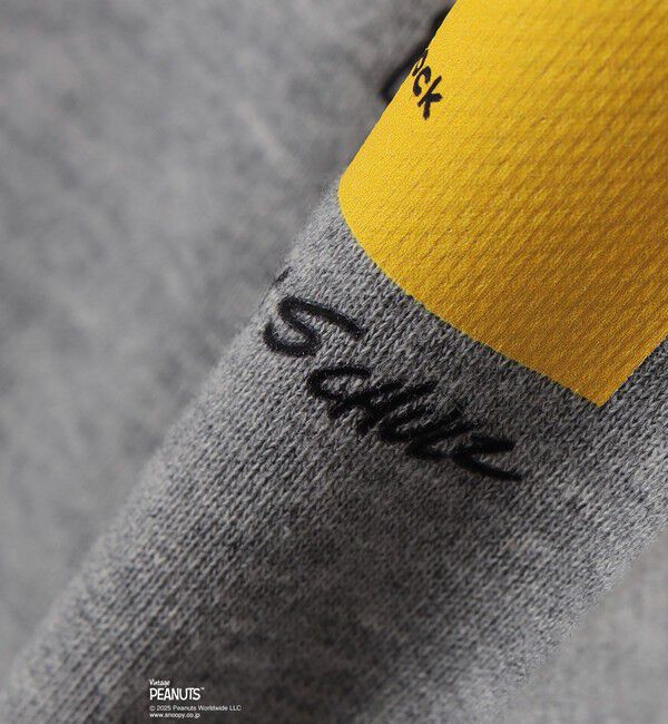 SHIPS any「SHIPS any: SNOOPY コラボ 75th ブロック グラフィック プリント スウェット <KIDS>」|スウェット・ジャージ|