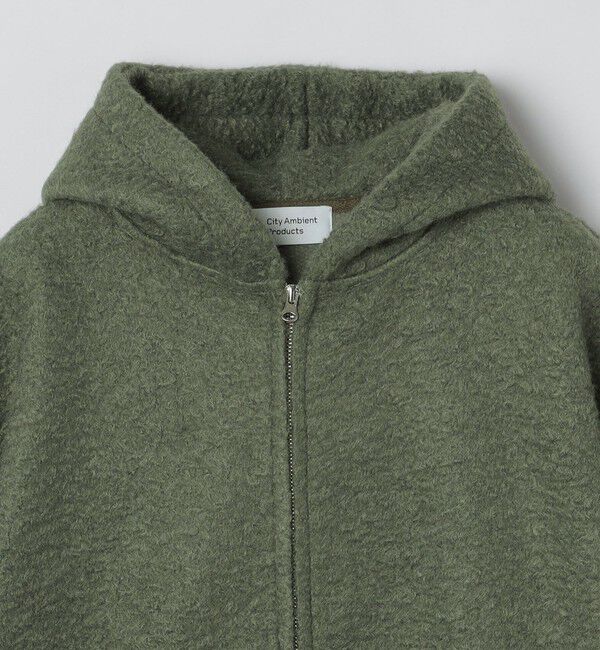 SHIPS「City Ambient Products: シャギー フリース ジップ パーカー」|パーカー|