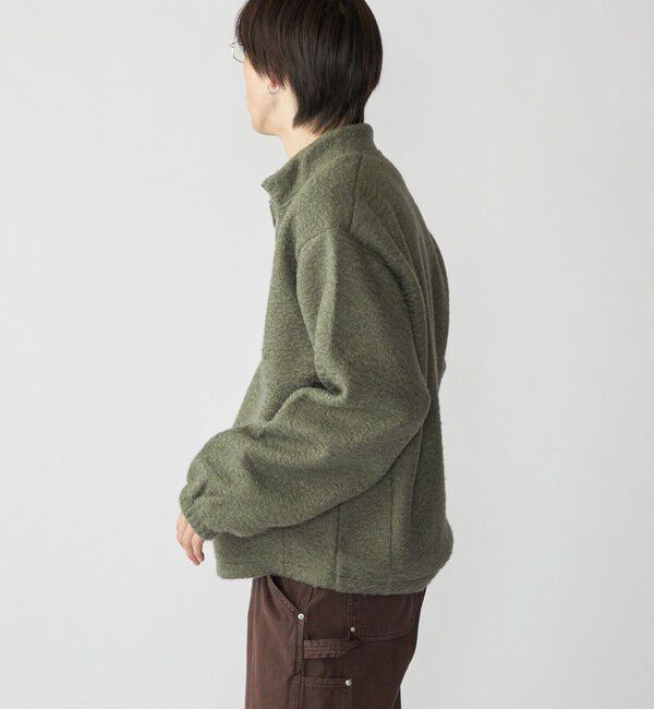 SHIPS「City Ambient Products: シャギー フリース ハーフジップ プルオーバー」|スウェット・ジャージ|