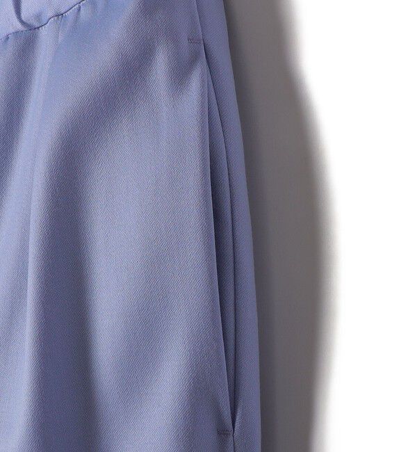 SHIPS for women「SHIPS Primary Navy Label:毛 サテン イージー パンツ」|その他|