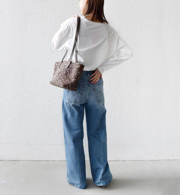 SHIPS for women「《予約》ロング スリーブ プリント TEE」|Tシャツ・カットソー|