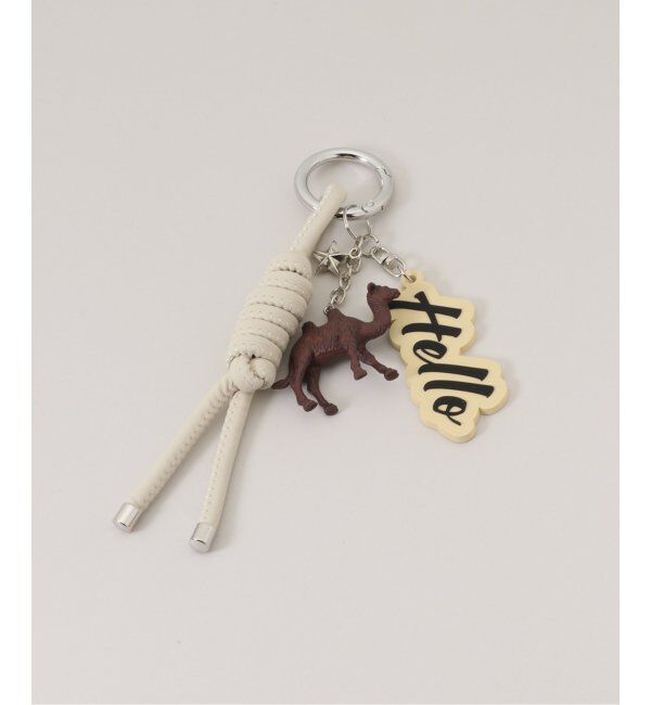 OUTDOOR PRODUCTS Usual Things「追加2 LA BOO BAGチャーム」|キーケース|ホワイト