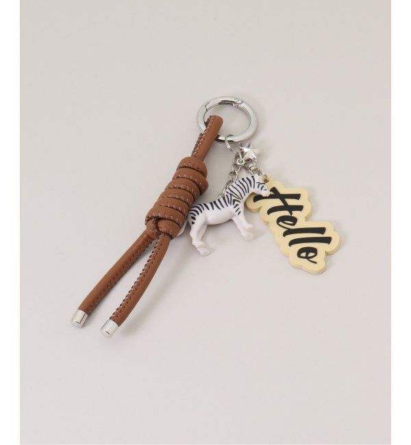 OUTDOOR PRODUCTS Usual Things「追加2 LA BOO BAGチャーム」|キーケース|ブラウン