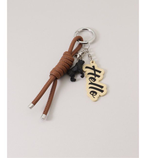 OUTDOOR PRODUCTS Usual Things「追加2 LA BOO BAGチャーム」|キーケース|ブラウン A