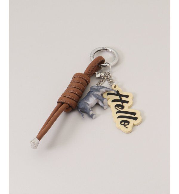 OUTDOOR PRODUCTS Usual Things「追加2 LA BOO BAGチャーム」|キーケース|ブラウン B