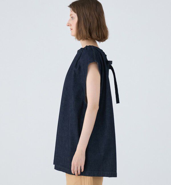 MACPHEE「ライトデニム 2-wayプルオーバー」|シャツ・ブラウス|