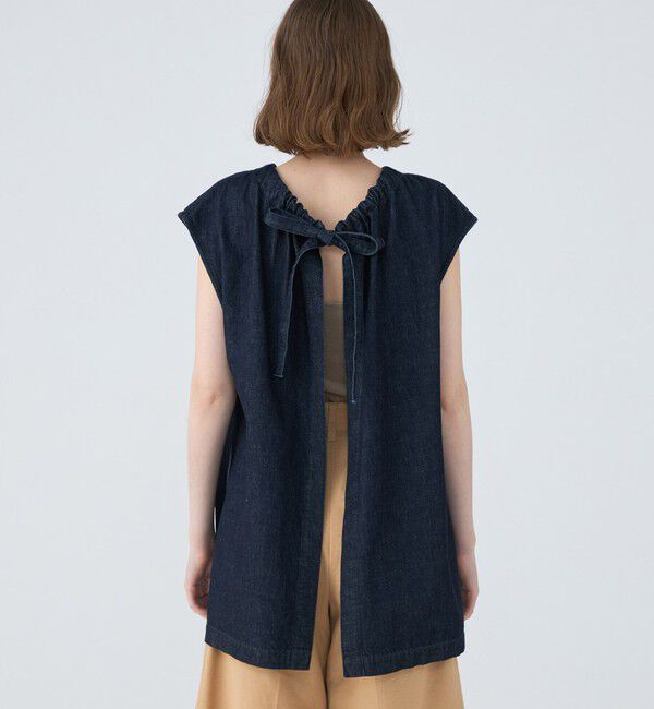 MACPHEE「ライトデニム 2-wayプルオーバー」|シャツ・ブラウス|